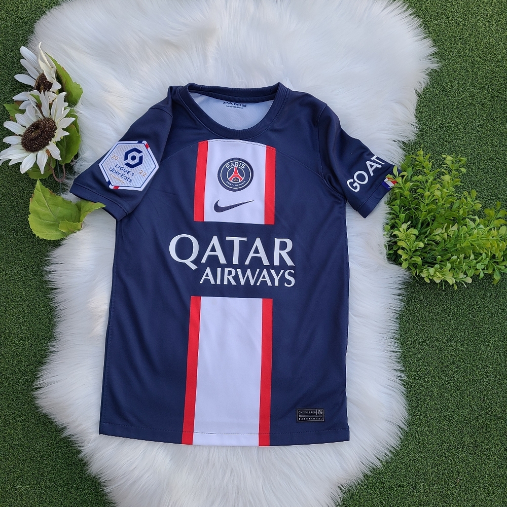 Youth Nike Dri-Fit Mbappe Jersey- size Small